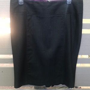 Professional pin-stripe pencil skirt